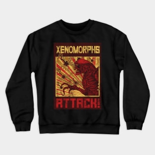 Xenomorphs Attack! Crewneck Sweatshirt